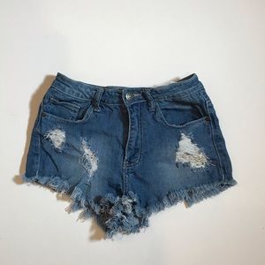 Distressed Shorts
